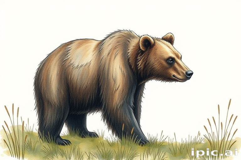 bear pic drawing
