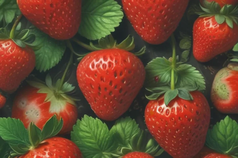 strawberry wallpaper aesthetic