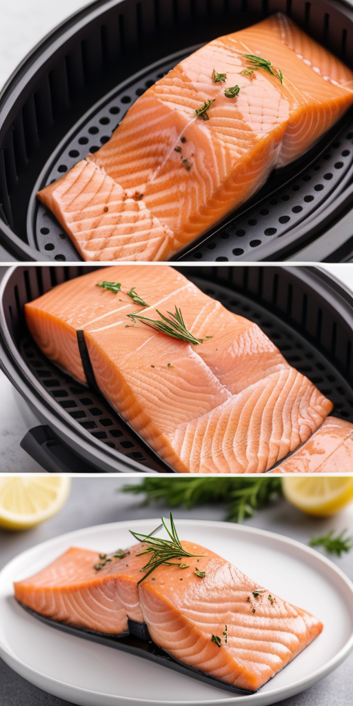 can i cook frozen salmon in the air fryer