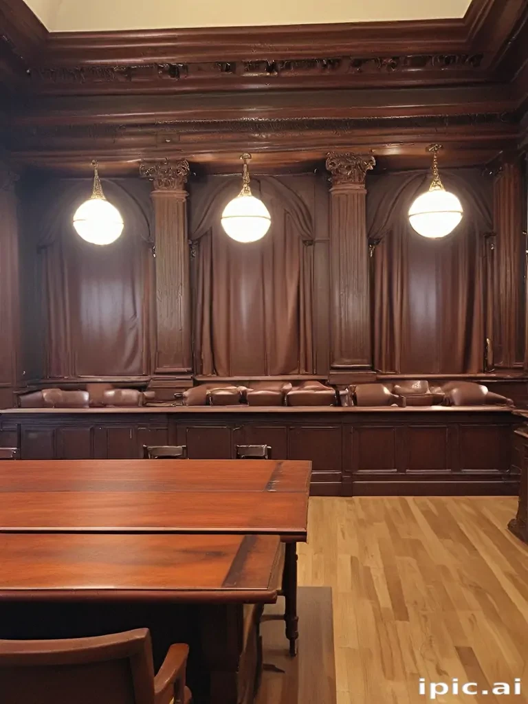 court room background