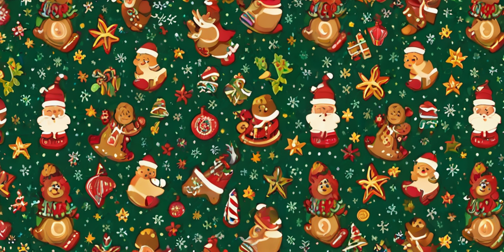 christmas pattern background