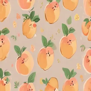 cute peach background