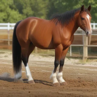 horses cartoon