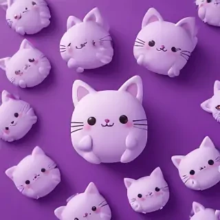 cute wallpapers purple