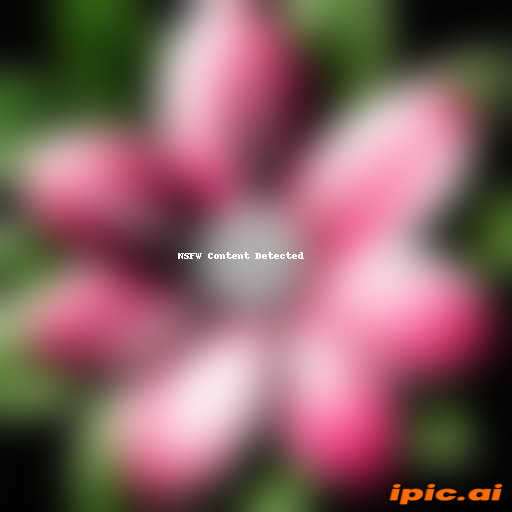Beautiful Pink Flower Blooming in a Lush Green Garden Background
