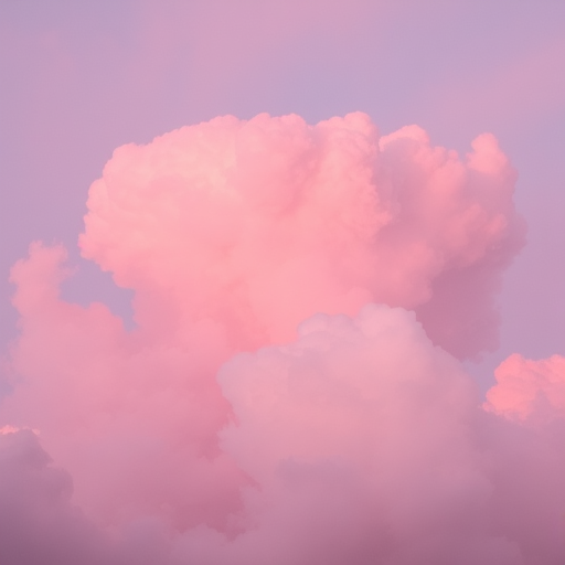 pink cloud aesthetic