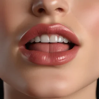 glossy lips png