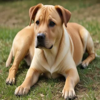labrastaff dog breed