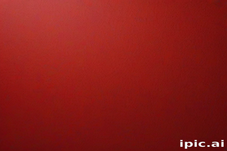 red blank background