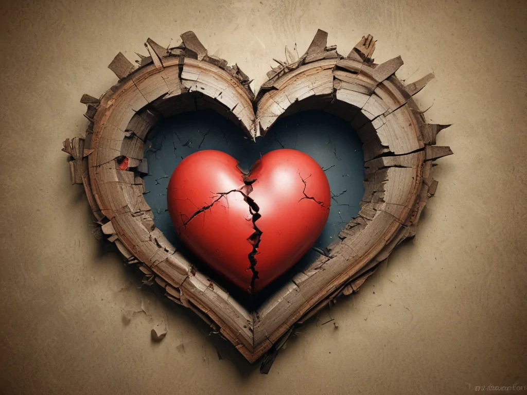 broken heart wallpaper