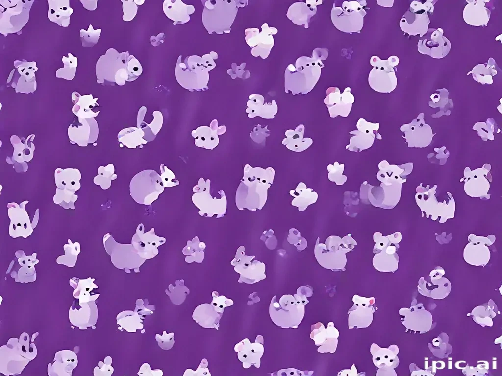 purple wallpaper cute