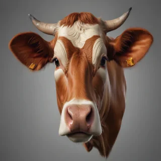 cow head png