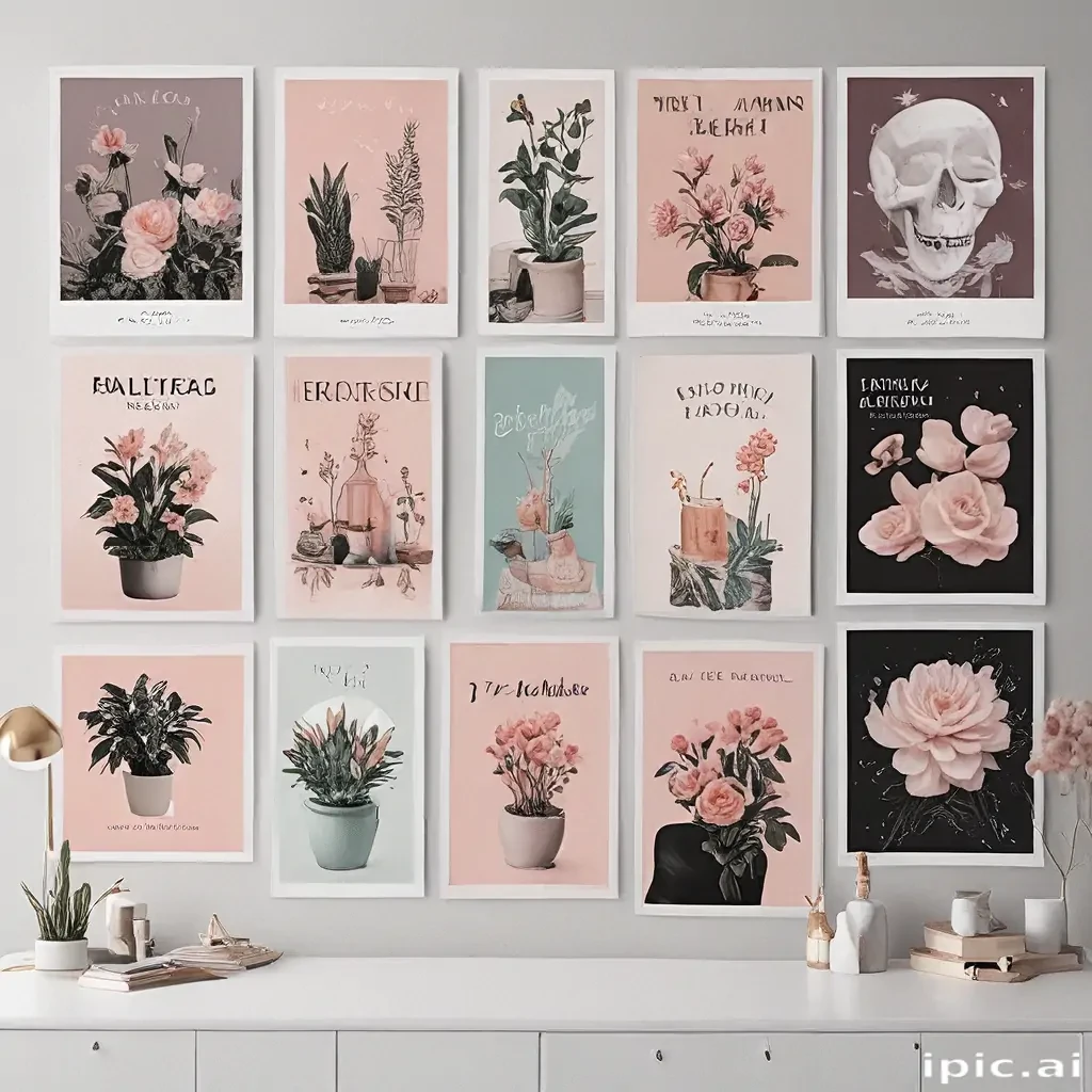 aesthetic posters for room printable