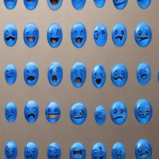 blue emoji