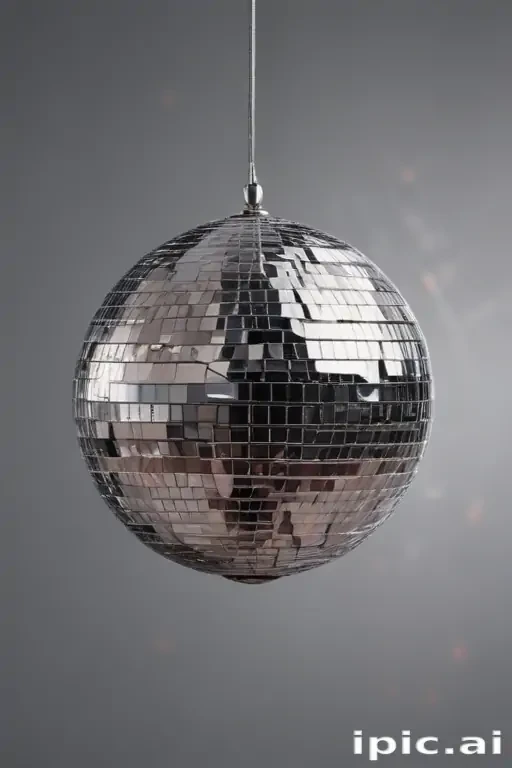transparent background disco ball png