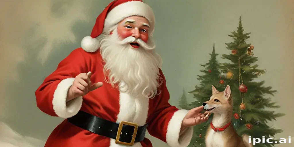 vintage santa image