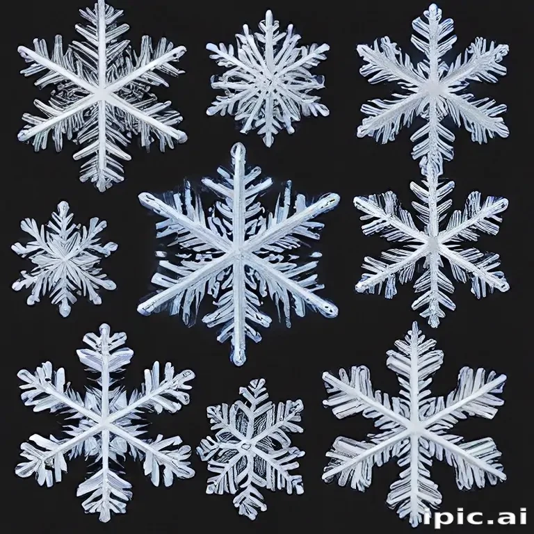 transparent snowflakes png