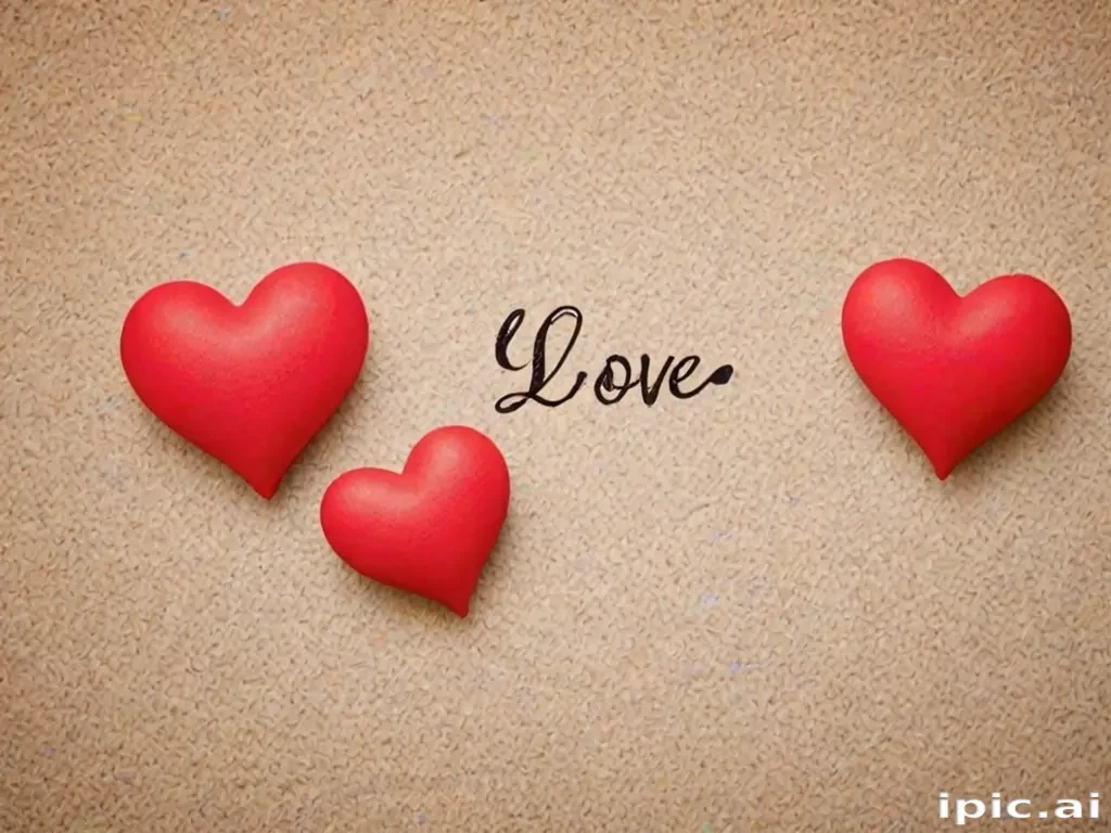 love and heart wallpaper