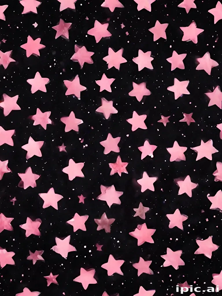pink stars png