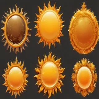 sun clipart transparent background