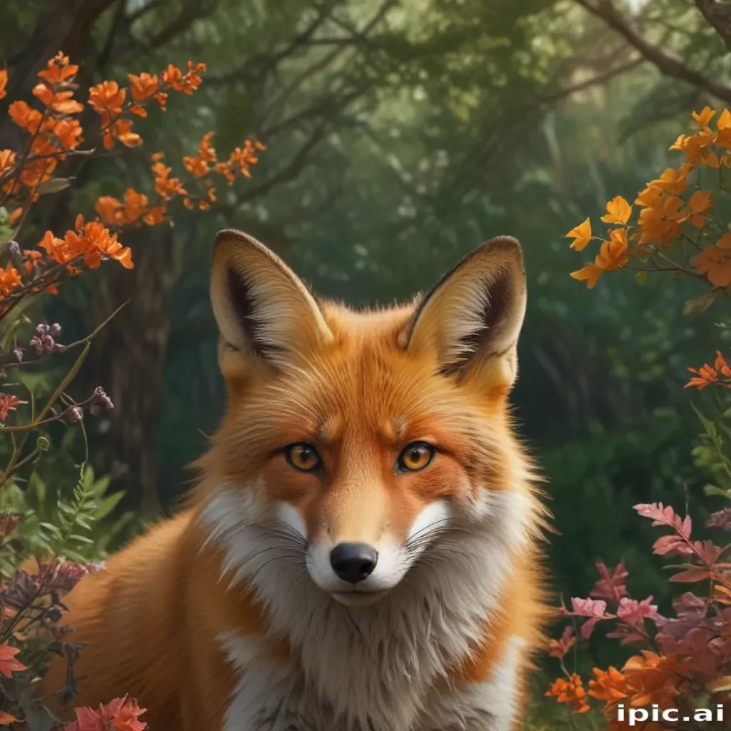 background fox