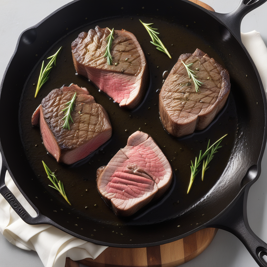 how to cook filet in cast iron