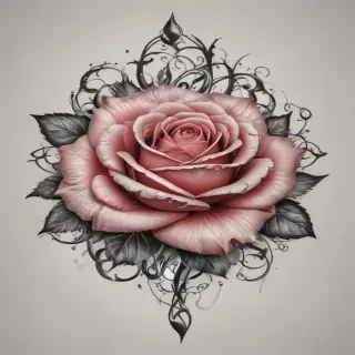 rose tattoo png