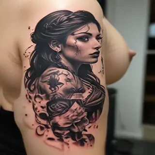 background tattoo