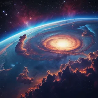space background iphone