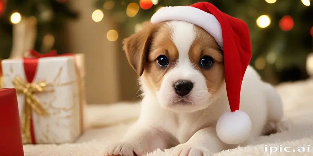 christmas puppy desktop backgrounds