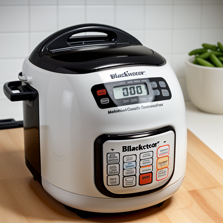 instructions for black & decker rice cooker