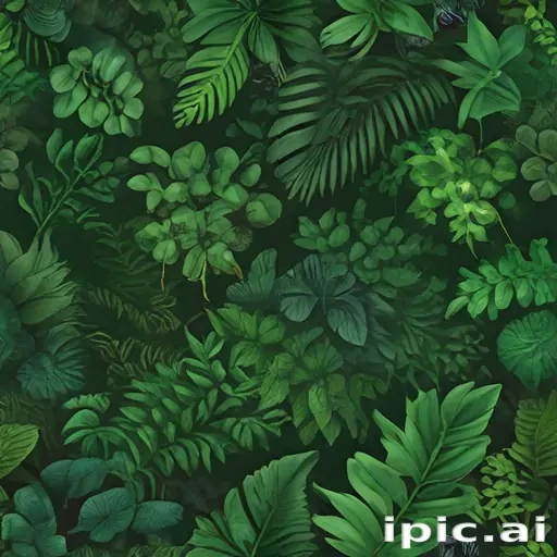 greenery background aesthetic