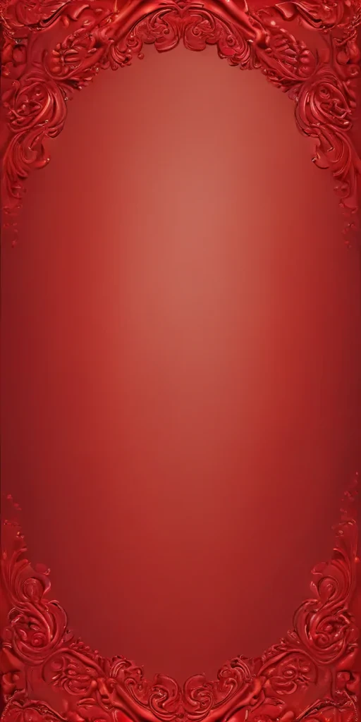 red blank background