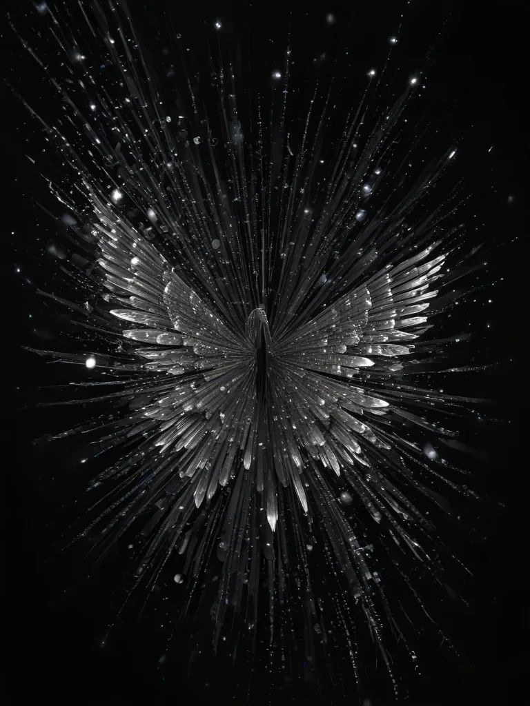 sparkle black background