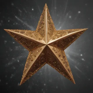 glitter star png