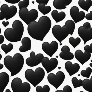 black hearts png