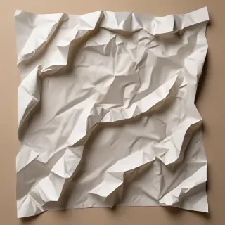 crumpled paper overlay