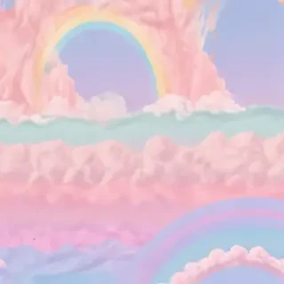 pastel rainbow aesthetic wallpaper