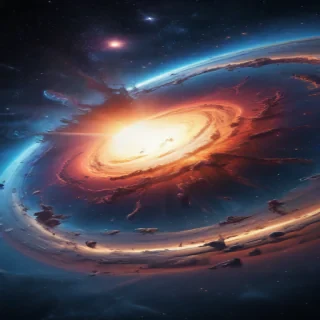 galactic background