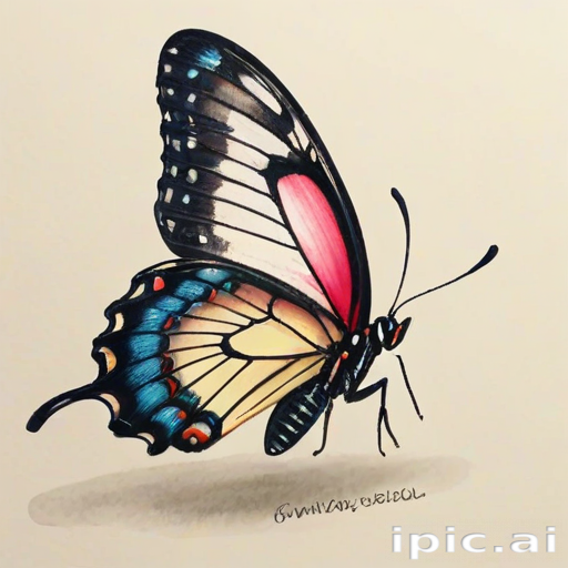 butterfly images to draw
