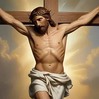 jesus on the cross pictures