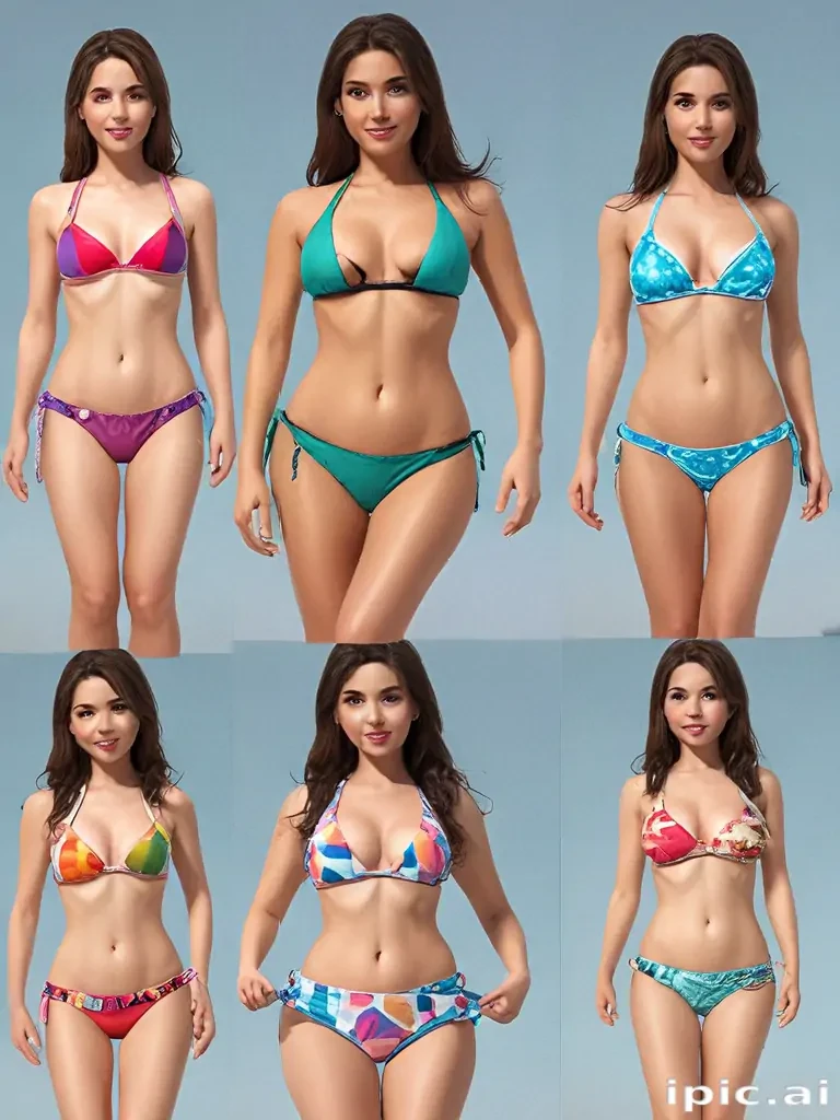 girls in bikinis ai
