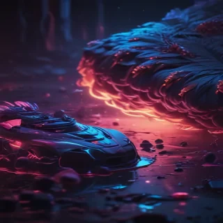 4k neon phone wallpaper