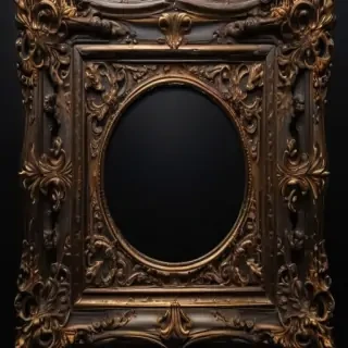 black frame background