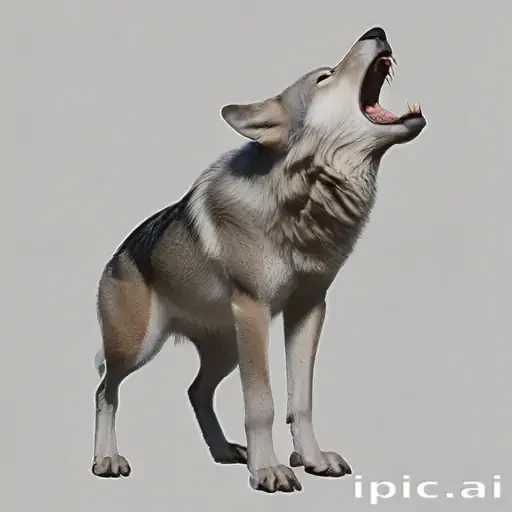 wolf howl png