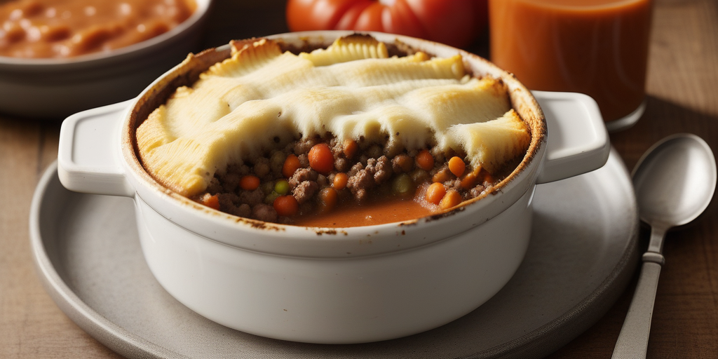 shepherd's pie with tomato soup