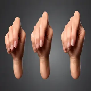 point finger png