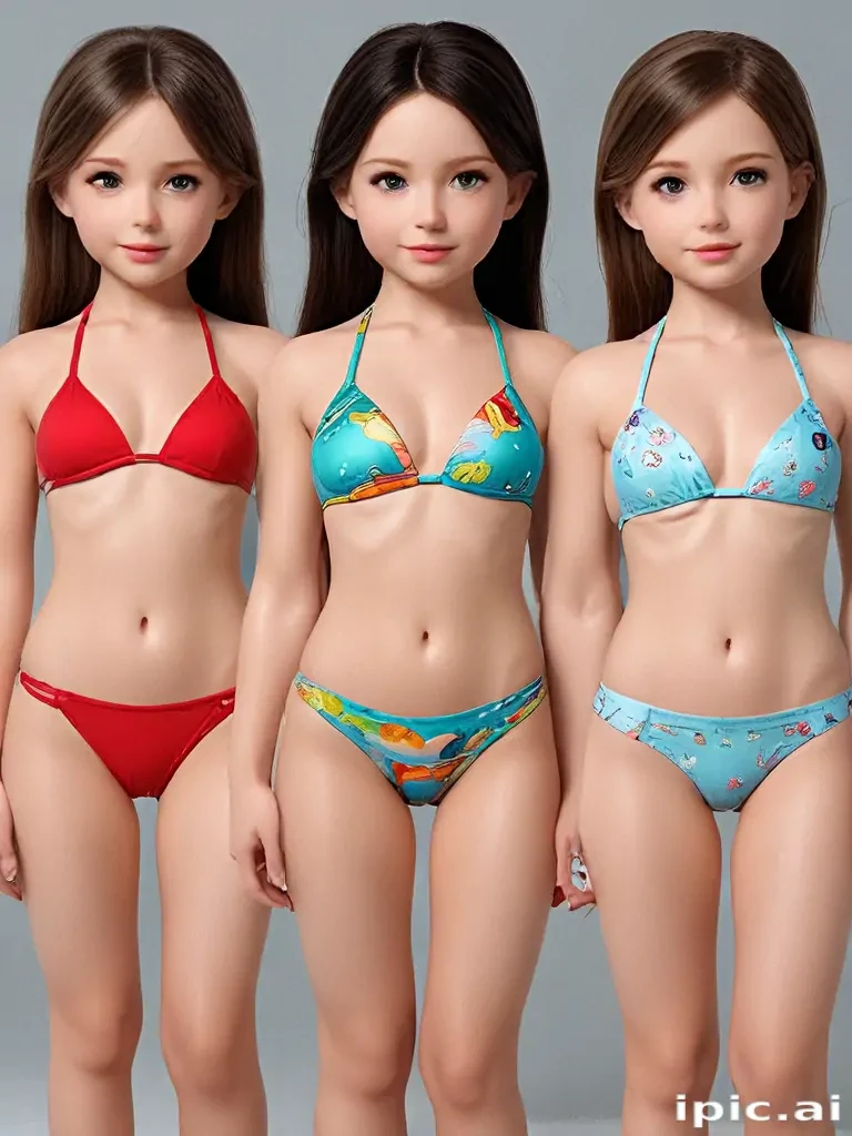 ai little bikini girls