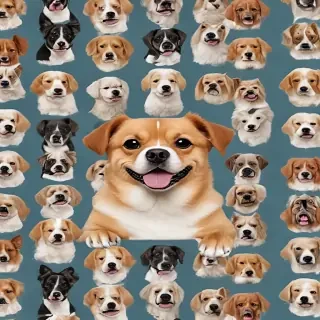 funny backgrounds of dogs