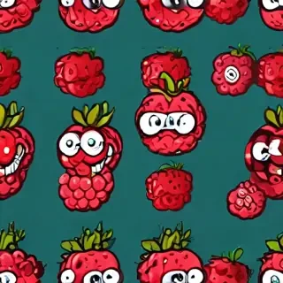 raspberry cartoon